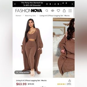 Fashion nova sets